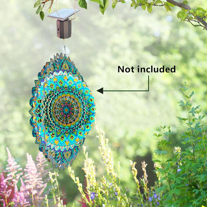 Solar Powered Wind Spinner Motor,Outdoor Solar Energy Operated Eco-Friendly Motor Hanging Display