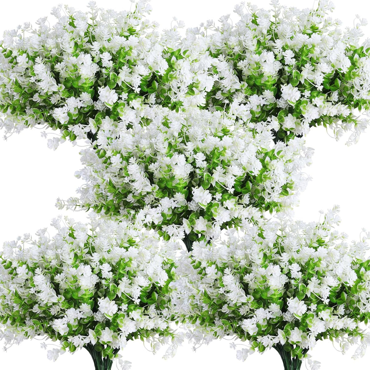 Artificial Flowers for Outside Artificial Faux Plants Flowers Outdoor Spring Decoration, Fake