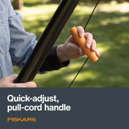 Fiskars XtendControl Extendable Tree Pruner (16 ft), Adjustable Branch Trimmer with Rotating