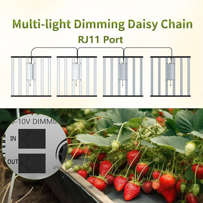 Grow Light FARMLITE LED Grow Lights for Indoor Plants Full Spectrum Growing Light Plant Hanging