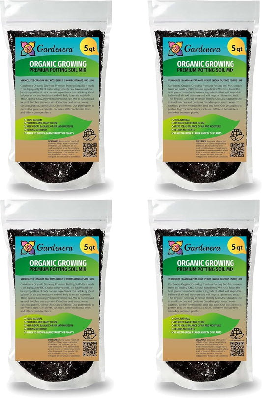 Gardenera Organic Planting Soil - Create a Sustainable and Eco-Friendly Environment for Your Plants