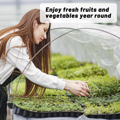 6 Mil Clear Greenhouse Plastic Sheeting,Transparent Plastic Film for Greenhouse, UV Resistant
