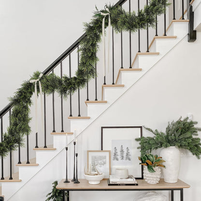 RECUTMS Artificial Garland 1pcs Fake Vines Ivy Greenery Stiff Leaves Plants Table Decor Faux