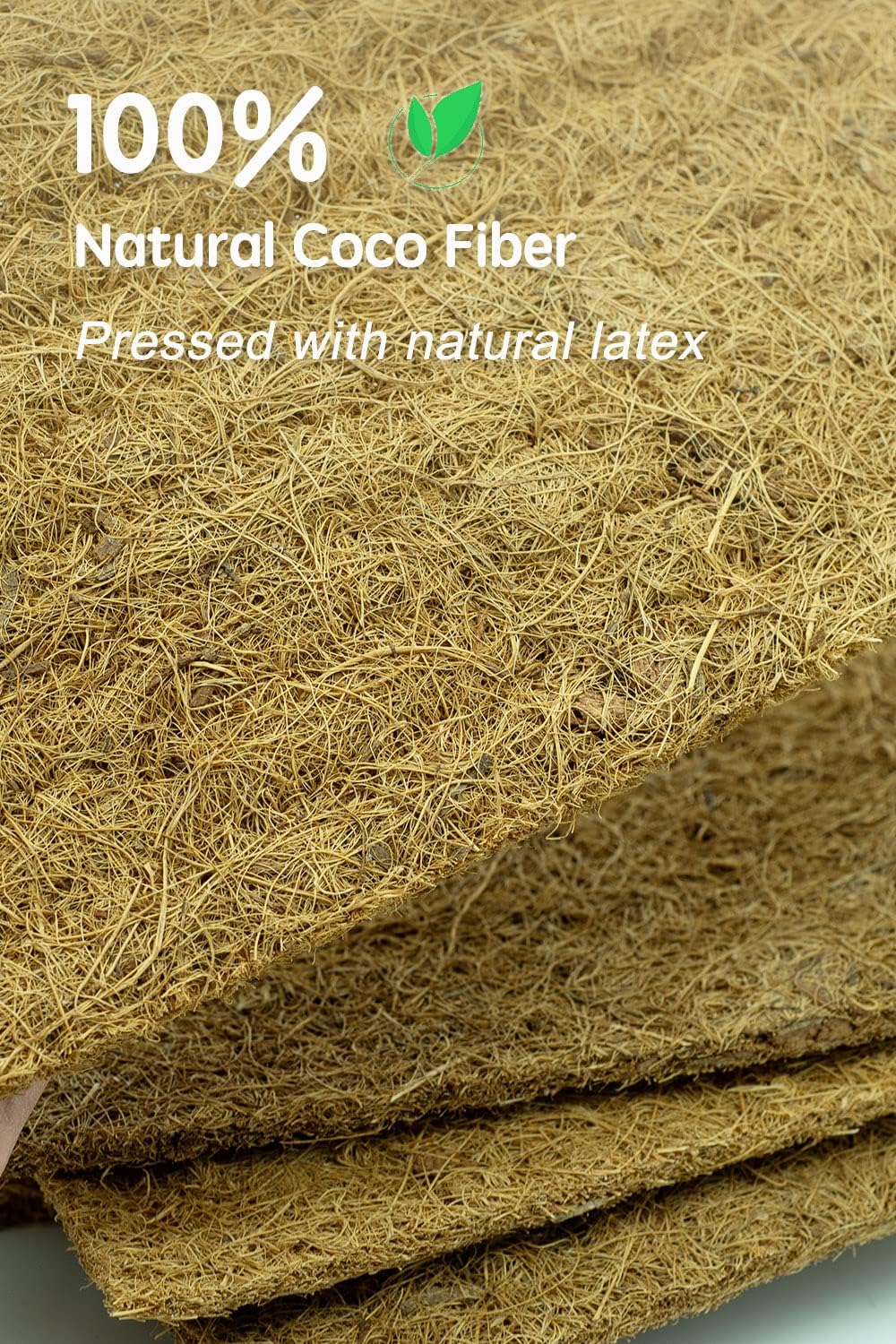 Coco Liner Roll, Extra Large 16x160 inch Natural Coconut Liners for Planter Flower Basket, Natural