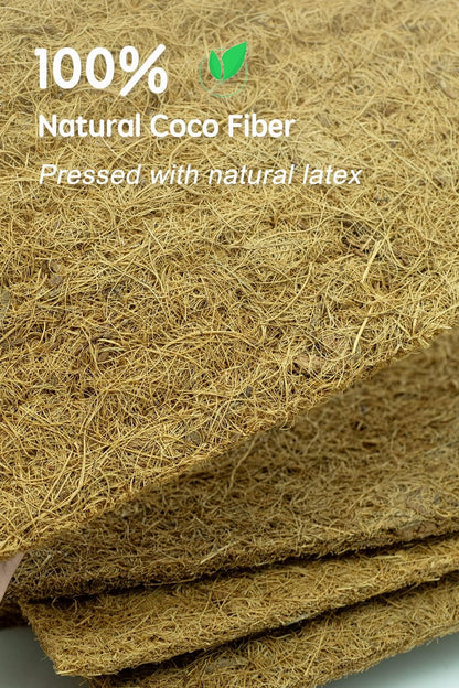 Coco Liner Roll, Extra Large 16x160 inch Natural Coconut Liners for Planter Flower Basket, Natural
