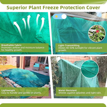 Plant Covers Freeze Protection, 10ft X 30ft Floating Row Cover 1.47 oz/yd² Fabric, Garden Frost