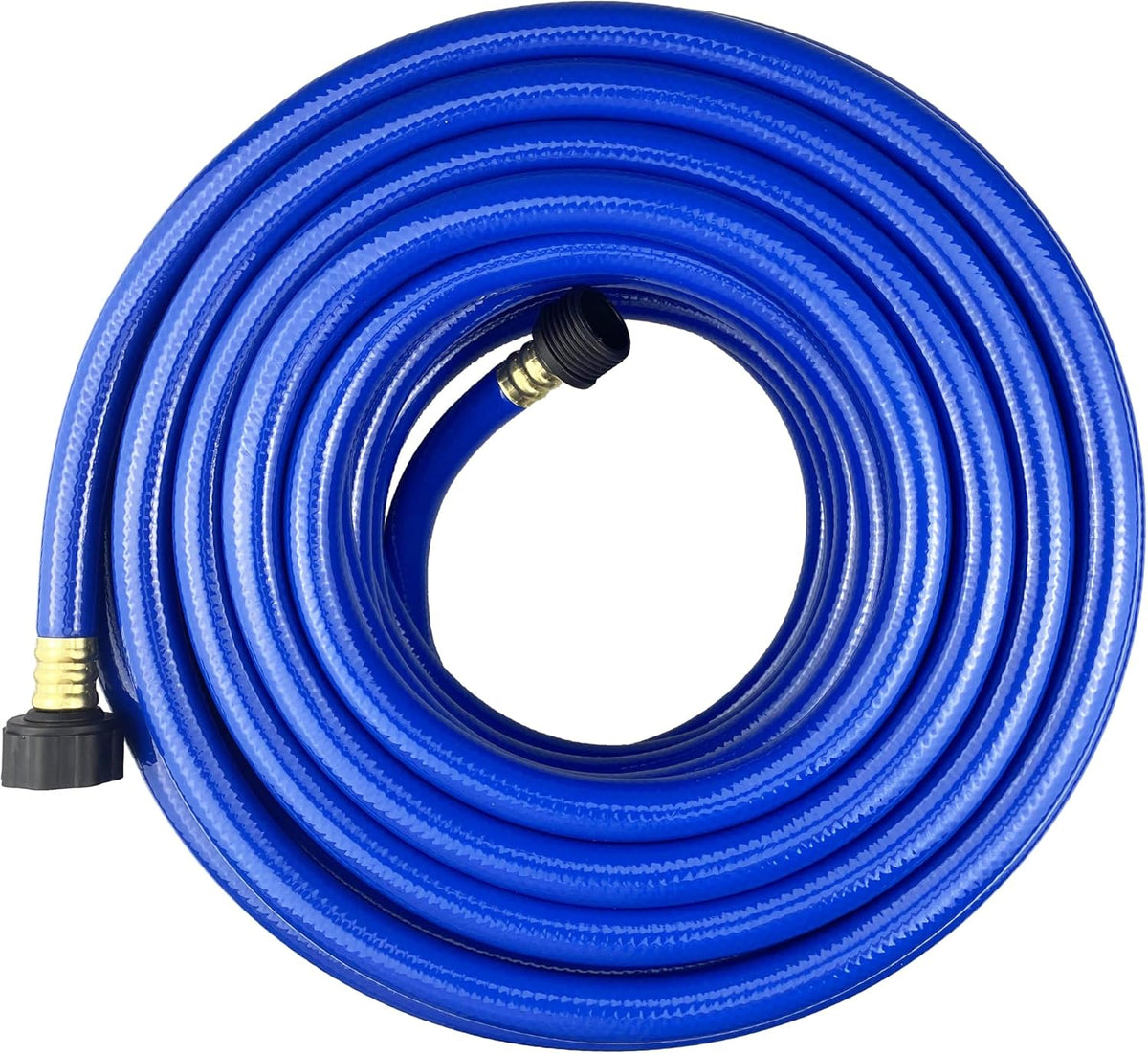 PVC Garden Hose 1/2 Inch, Flexible Water Hose with Male and Female Fittings, No Leaking, Heavy