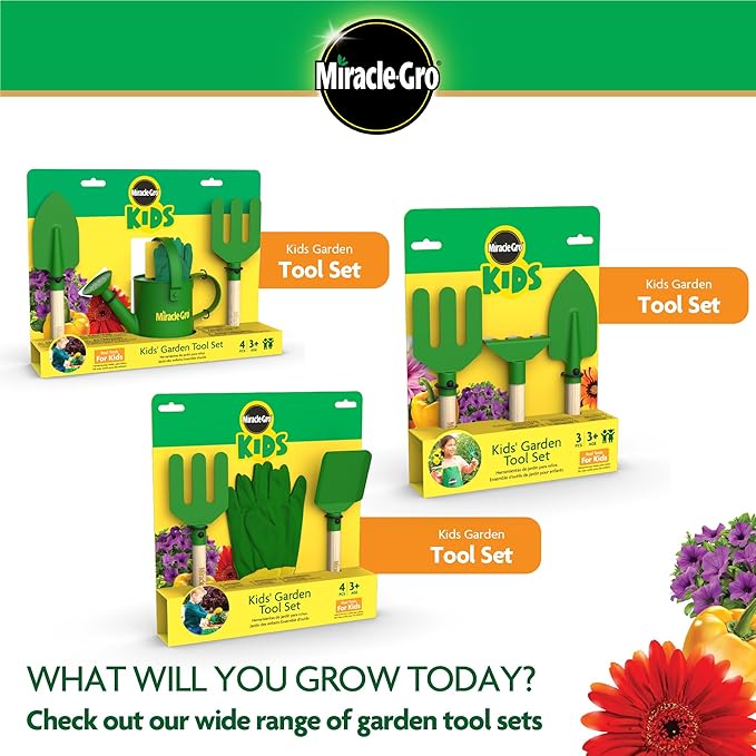 Red Toolbox Miracle-GRO Set 3 pcs - Long Garden Tools