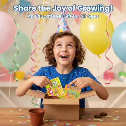 TickleMe Plant Birthday Party Favors (Pack of 2) | Leaves Fold When You Tickle It, Reopen in