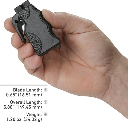 CRKT Exitool Emergency Multitool: Automotive Safety, Seat Belt Strap Cutter, Steel Window & Glass
