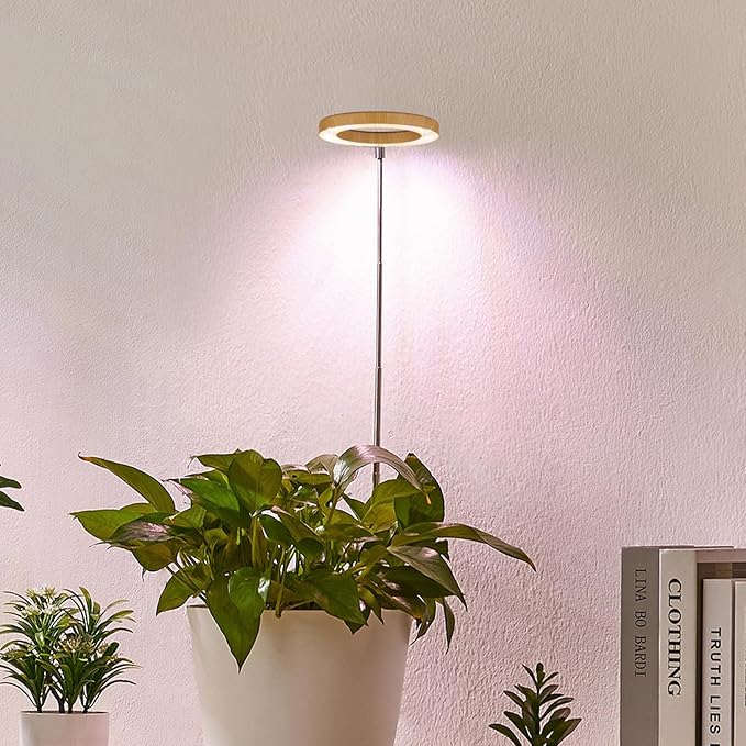 yadoker Plant Grow Light, LED Growing Light Full Spectrum for Indoor Plants,Height Adjustable