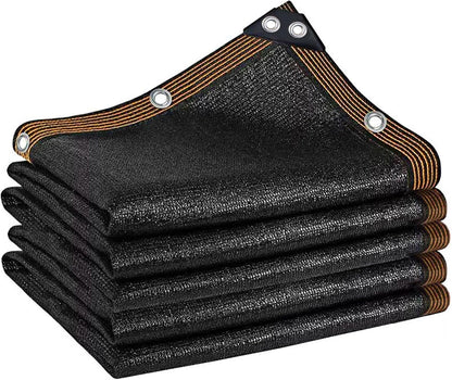 winemana Black Shade Cloth 50%, 6.6x20 FT Mesh Tarp - Garden Shade for Greenhouse, Patio