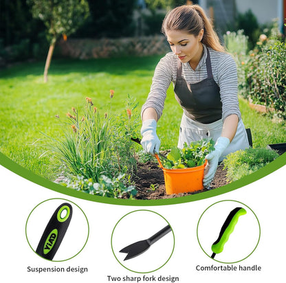 Dandelion Weed Puller Tool, Weed Puller Tool with Ergonomic Handle Garden Weed Remover Tool for