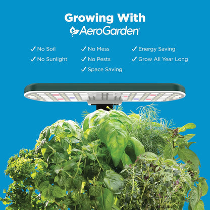 AeroGarden Harvest Lite, Indoor Garden Hydroponic System with LED Grow Light, Holds up to 6