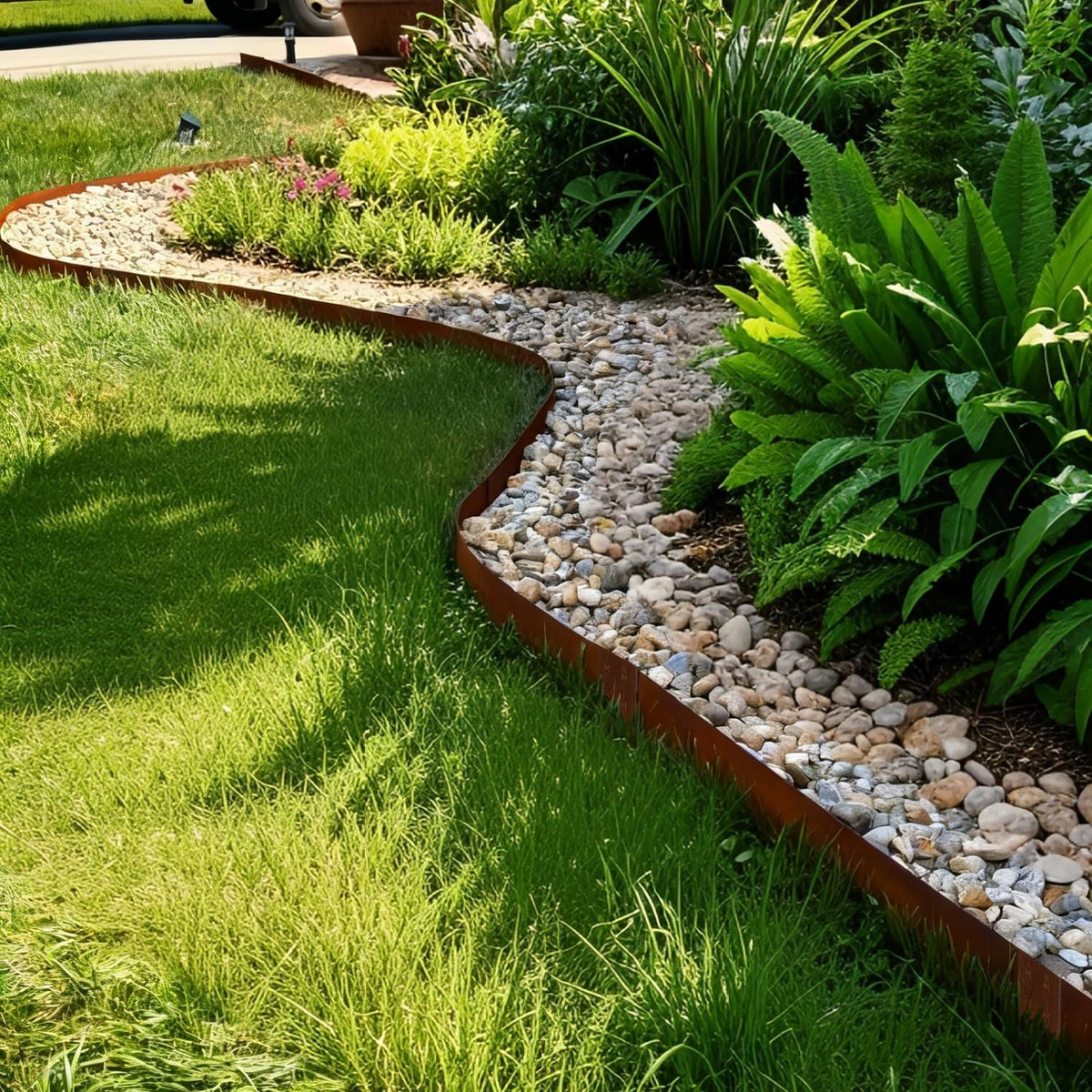 Corten Steel Edging Steel Landscape Edging Metal Garden Edging 8 Inch Metal Landscape Edging