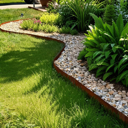 Corten Steel Edging Steel Landscape Edging Metal Garden Edging 8 Inch Metal Landscape Edging