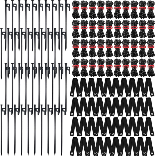 Suzile 120 Pcs Tree Stake Kit, Heavy Duty Tree Staking and Supports for Leaning Trees Include 11.