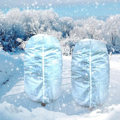 7.9×5.9FT Tree Covers for Winter, Plant Covers Freeze Protection with Drawstring and Zipper, Frost