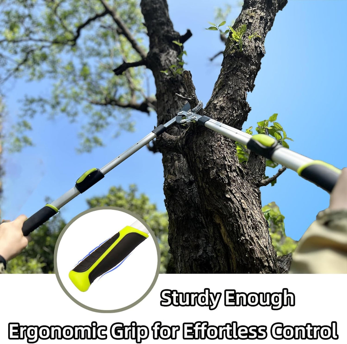 Loppers for Tree Trimming Heavy Duty Branch Cutter with Compound Action, Effortless Tree Pruner
