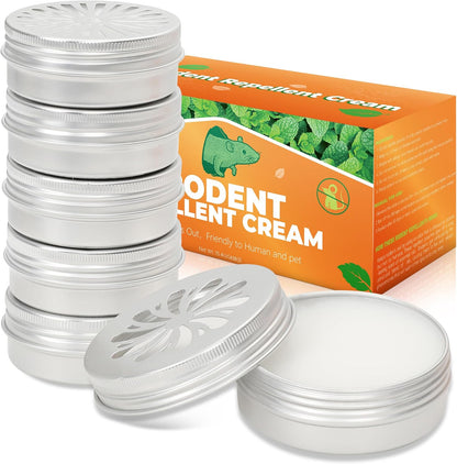 6 Pack Peppermint Mouse Repellent - Rat Repellents for Outdoor Car Engines Garages House, Rat