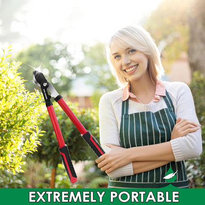 23" Bypass Lopper,Heavy Duty Branch Cutter with 2" Cutting Capacity,Tree Trimmer for Gardening