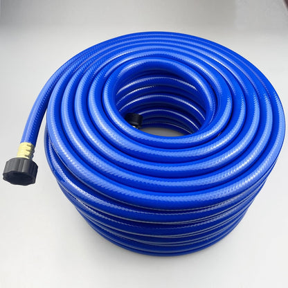 PVC Garden Hose 1/2 Inch, Flexible Water Hose with Male and Female Fittings, No Leaking, Heavy