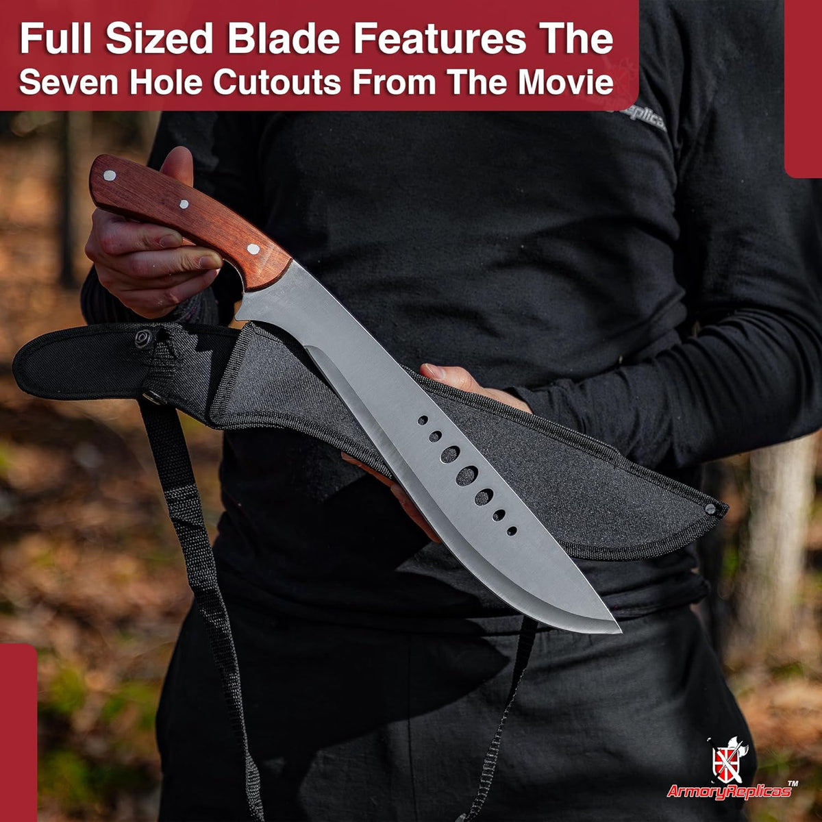 Armory Replicas - Book of Eli Stainless Steel Machete Knife - Premium-Quality, Authentic Kukri