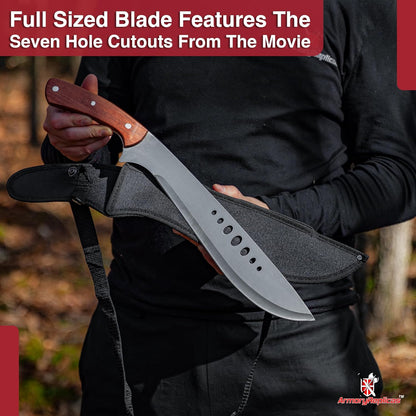 Armory Replicas - Book of Eli Stainless Steel Machete Knife - Premium-Quality, Authentic Kukri
