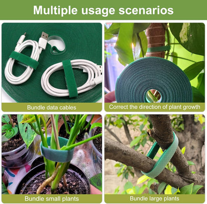 SumDirect Plant Tape 100 ft Plant Ties for Climbing Plants Garden Twist Ties Plants Adjustable