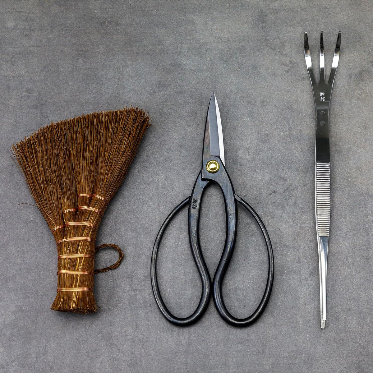 Wazakura Japanese Bonsai Garden 3PCS Tool Starter Kit, Made in Japan, Traditional Bonsai Scissors