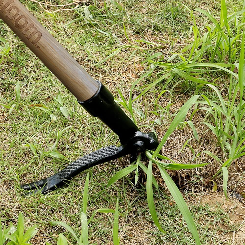 UpBloom - Stand Up Weed Puller Tool with Long Handle - Remover Yard and Garden for Easy Gardening