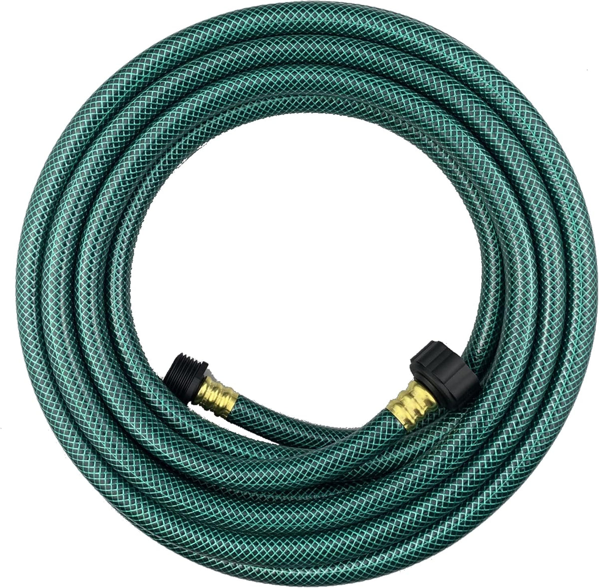 PVC Garden Hose 1/2 Inch, Flexible Water Hose with Male and Female Fittings, No Leaking, Heavy