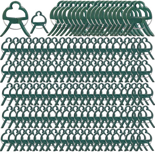 GXXMEI 80PCS Plant Clips 2 Sizes Adjusting Reusable Garden Plant Supports Clips for Supporting
