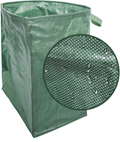 UNISTRENGH 2-Pack Set 106 Gallons Reusable Garden Bag with Reinforced Handles Heavy Duty Gardening