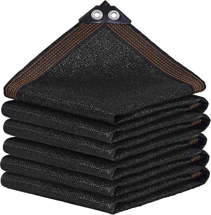 winemana Black Shade Cloth 40%, 8x20 FT Mesh Tarp - Garden Shade for Greenhouse, Patio, Vegetables