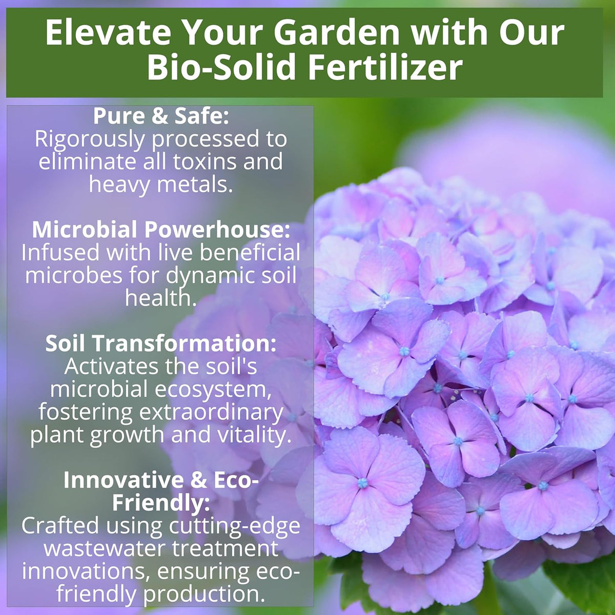8-4-8 Acidic Fertilizer for Azaleas, Camellias (Camelia), Hydrangeas, Blueberries, Gardenias