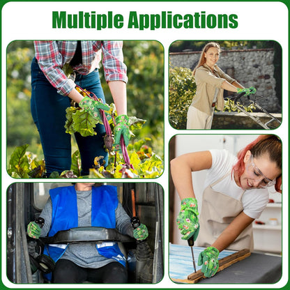 HANDLANDY Women Safety Work Gloves Utility Touch Screen Working Grip Glove for Yardwork Gardening