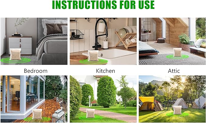Pest Repellent ， Moth Balls for Outdoor use， Keep Pest Away Repel Mice and Rats, Roach, Ant