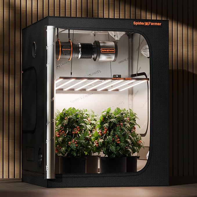 Spider Farmer G1000W Commercial Grade Cost-Effective 1000W LED Grow Lights, 2025 Upgraded App