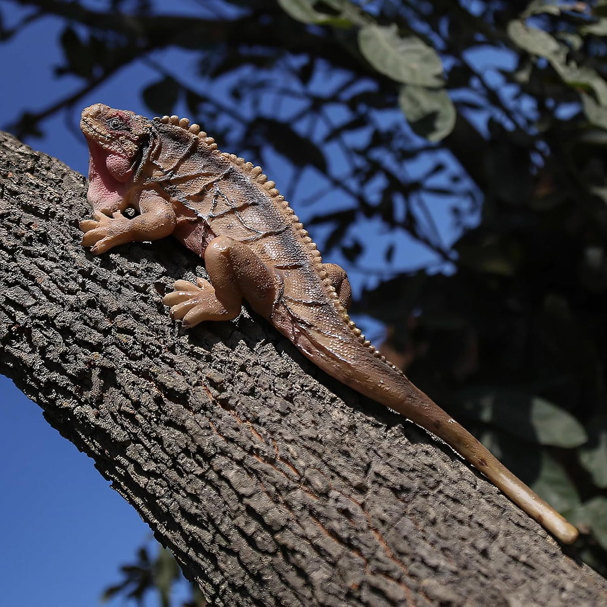 Outdoor Lizard Statue Sculpture Garden Patio Porch Tree Wall Wall Hanging Art Deco Gift 10.24 inch