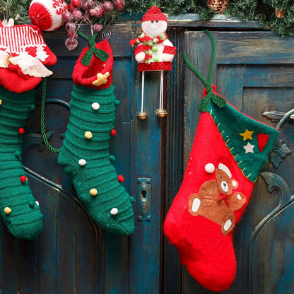 Shappy 24 Pieces Christmas Garland Banister Ties Christmas Decorative Reusable and Flexible Twist