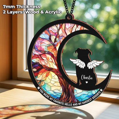 Personalized Dog Memorial Gifts, Pet Memorial Ornament, Sympathy Keychain for Dogs, Pet Remembrance