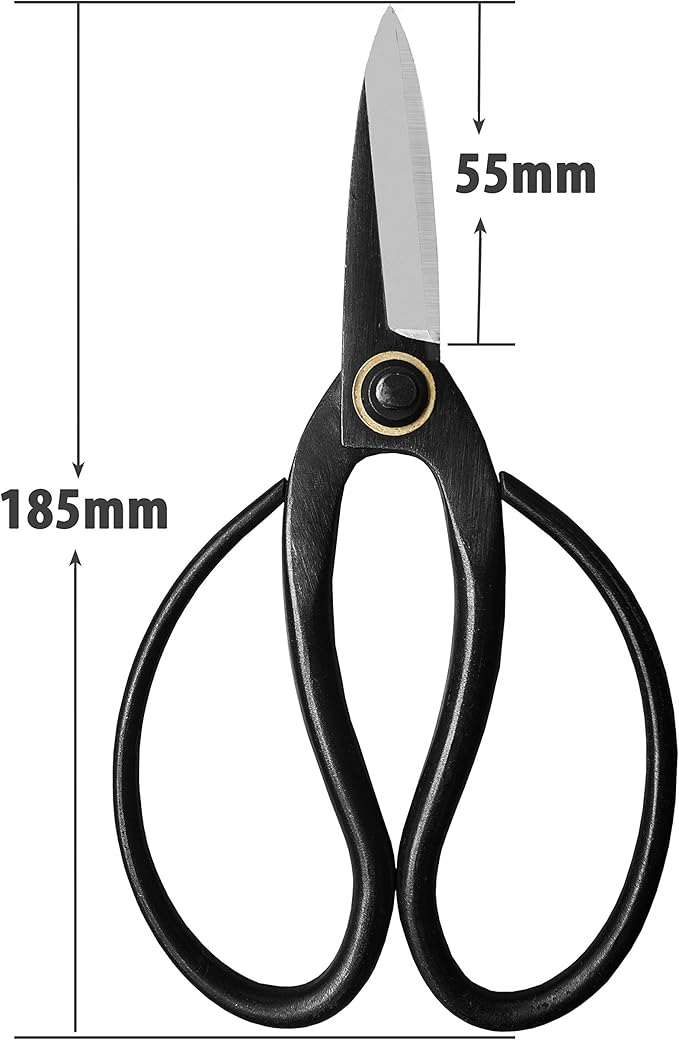gonicc Professional 7.3" Bonsai Scissors(GPPS-1012), For Arranging Flowers, Trimming Plants, For