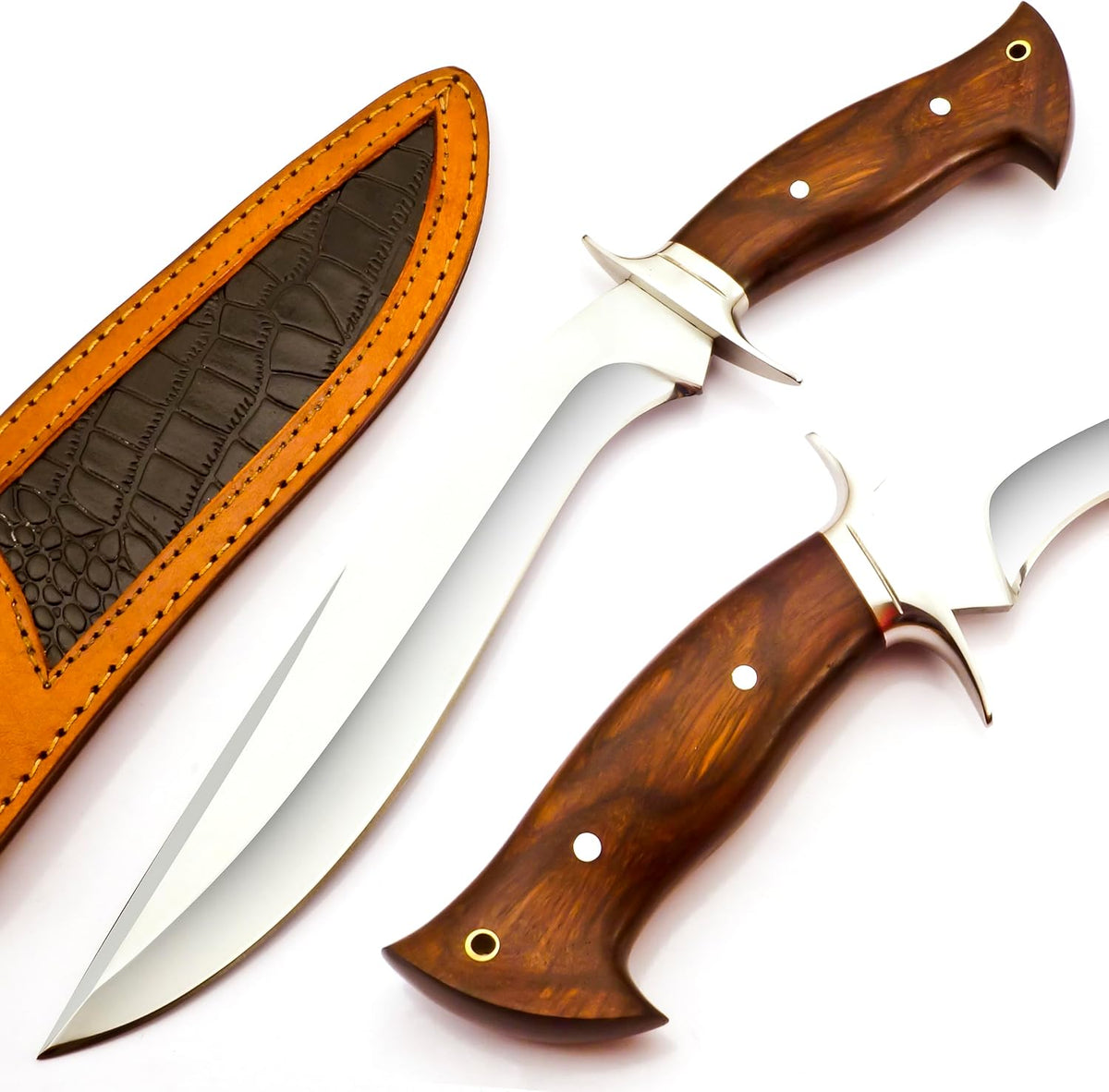 Poshland REG-234 Handmade Customised D2 Steel Kukri Knife - Exotic Wood Handle