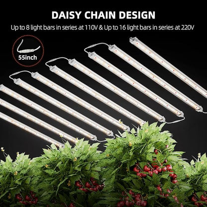 Spider Farmer Glow80 LED Grow Lights, 3.6ft Sunlike Full Spectrum Waterproof Plant Growing Lamp
