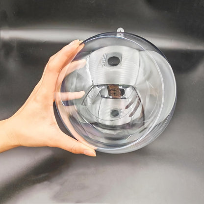 Acrylic Hollow Ball, Clear Plastic Fillable Ornaments Ball, DIY Clear Plastic Balls for New Years