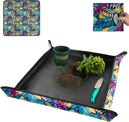 Waterproof Potting Mat for Indoor Plant Transplanting and Dirt Control, Gardenig Gifts for Women