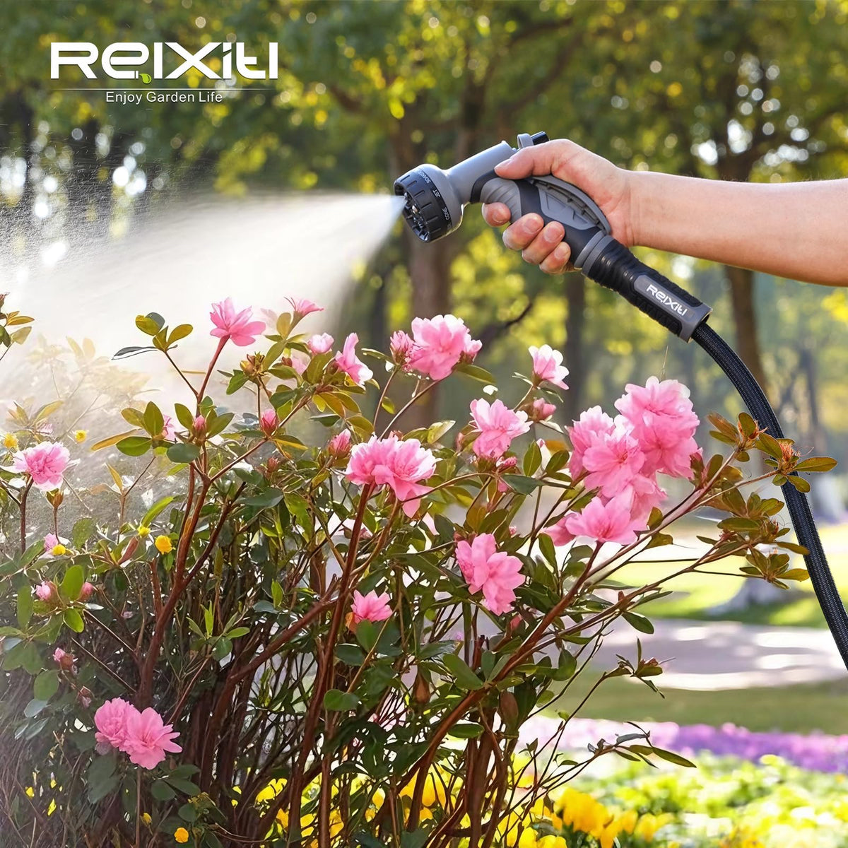 Relxitl Garden Hose, Ultra Lightweight Water Hose 50FT