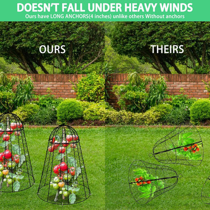 Garden Cloches for Plants Extra Large Sapbontchi Garden Cloche Chicken Wire Cloche for Plants Cages