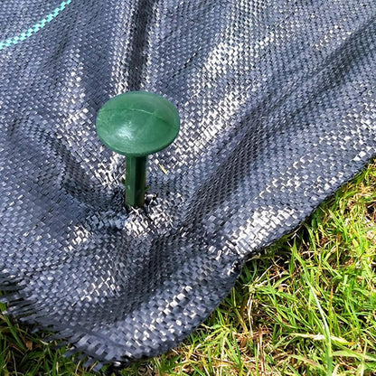 6-Inch Plastic Stakes Sturdy Plastic Stakes Anchors Rustproof for Holding Down Landscape Fabric